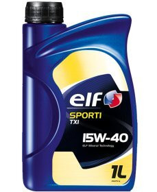 Масло мотор. ELF 15W40 Sporti TXI (мин) (1л) 1*12 шт.