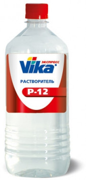 Растворитель Р-12 VIKA Акриловый (0,82л) (пл.) 1*15 шт Растворитель Р-12 VIKA Акриловый (0,82л) (пл.) 1*15 шт