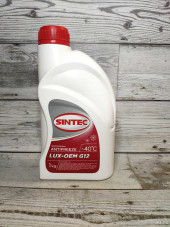 Антифриз A-40 Sintec LUX G12 (красный) (11кг) АКЦИЯ 10% 1*2шт Антифриз A-40 Sintec LUX G12 (красный) (11кг) АКЦИЯ 10% 1*2шт