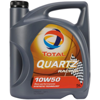 Масло мотор. TOTAL 10W50 QUARTZ RACING (синтет) (5л) 1*3 шт.