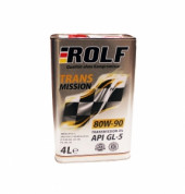 Масло трансм. ROLF Transmission SAE 80W90 API GL-5 (1л) 1*12шт Масло трансм. ROLF Transmission SAE 80W90 API GL-5 (1л) 1*12шт