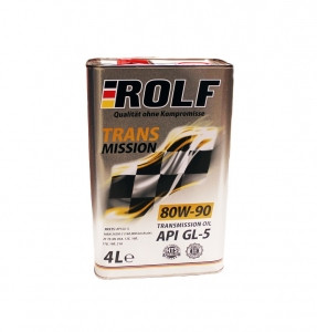 Масло трансм. ROLF Transmission SAE 80W90 API GL-5   (1л) 1*12шт