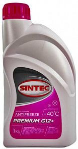 Антифриз A-40 Sintec PREMIUM G12+ (карбоксилатный) (1 кг) 1*15шт Антифриз A-40 Sintec PREMIUM G12+ (карбоксилатный) (1 кг) 1*15шт