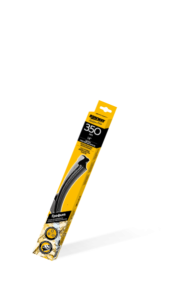 RW 14G Щетка стеклоочистителя бескаркасная 350мм с графитовым покрытием