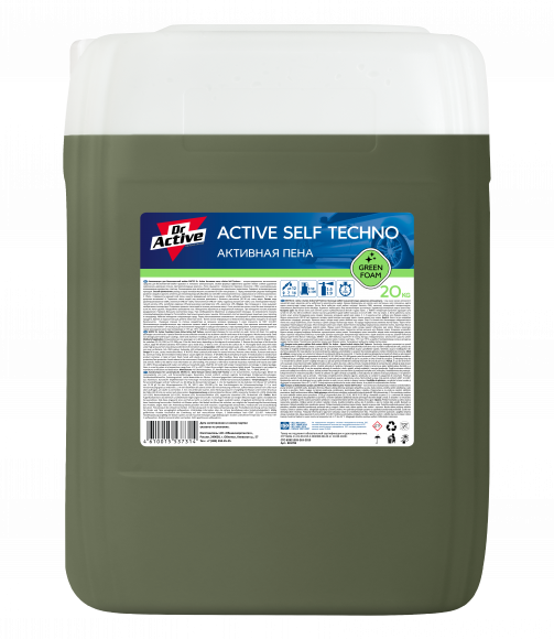 Sintec Автошампунь для б/к мойки Dr. Active Активная пена "Active Self Techno"  20 кг