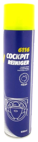 6116 Ср-во по уходу за приб.пан. с запахом лимон / Cockpit-Reiniger Citron (650мл.) 1*24шт. 6116 Ср-во по уходу за приб.пан. с запахом лимон / Cockpit-Reiniger Citron (650мл.) 1*24шт.
