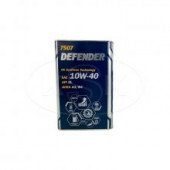 Масло полусинт.MANNOL 7507 Defender SAE 10W40 металл (1л.) 1*4шт. Масло полусинт.MANNOL 7507 Defender SAE 10W40 металл (1л.) 1*4шт.