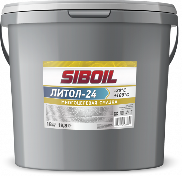Смазка Литол-24 (К) SibOil 18 кг Смазка Литол-24 (К) SibOil 18 кг