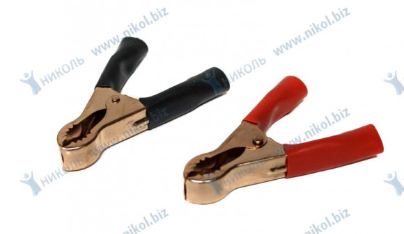 Крокодил проводов прикуривания (8 см) про-во К Крокодил проводов прикуривания (8 см) про-во К