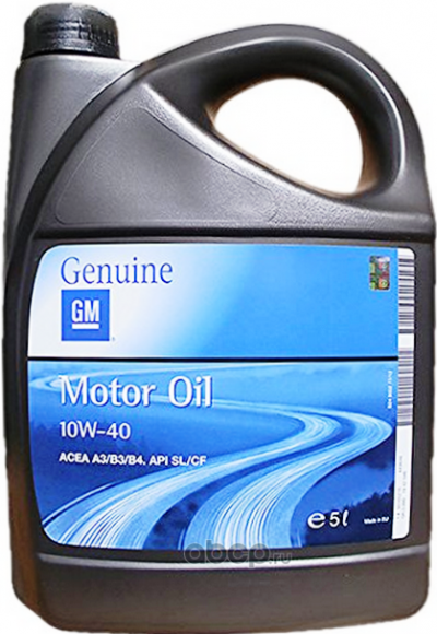 Масло мотор. GM 10W40 Semi Synthetic (5л) Масло мотор. GM 10W40 Semi Synthetic (5л)