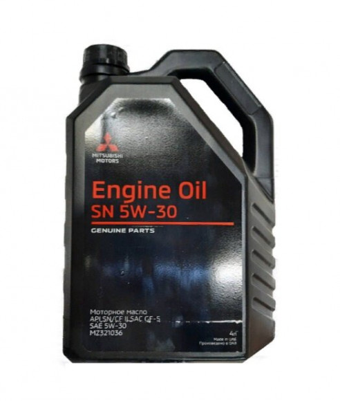 Масло моторное синтетическое  Mitsubishi 5W30 SN/CF, 4л