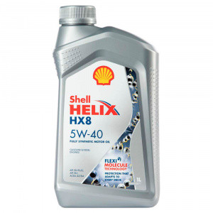 Масло мотор.  5W40 Shell Helix (HX8) (1л)