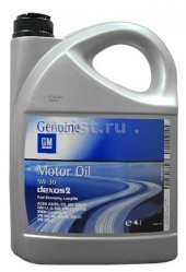 Масло мотор. GM dexos 2 5W30 (4л) Масло мотор. GM dexos 2 5W30 (4л)
