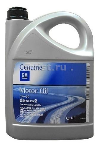 Масло мотор. GM dexos 2 5W30 (4л) Масло мотор. GM dexos 2 5W30 (4л)