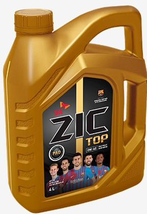 ZIC масл мотор TOP SAE 0W40 API SN/CF ACEA  A3/B3/B4 502.00.505.00 (4л)