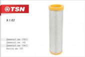 9182 Фильтр TSN воздушный элемент безопасности к 9.1.228 КАМАЗ 5308 (Cummins ISBe4-300) 9182 Фильтр TSN воздушный элемент безопасности к 9.1.228 КАМАЗ 5308 (Cummins ISBe4-300)