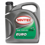 Масло мотор. 15W40 SINTEC EURO API SJ/CF  (4л) 1*4шт