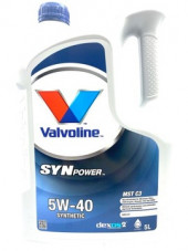 Масло моторное синт. Valvoline SYNPOWER MST C3 5W40 5л Масло моторное синт. Valvoline SYNPOWER MST C3 5W40 5л