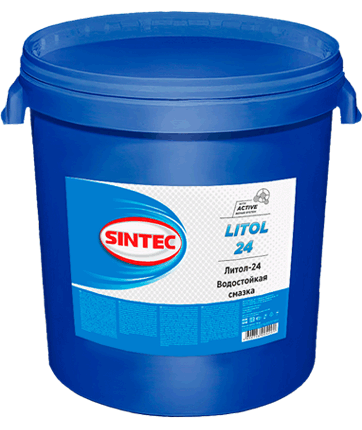 Смазка Литол-24 Sintec (пласт.тара) (18кг) (1*1шт) Смазка Литол-24 Sintec (пласт.тара) (18кг) (1*1шт)