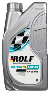 Масло мотор. ROLF KRAFTON P5 U API CI-4/SL SAE 10W40 (1 л) Пластик 1*12 Масло мотор. ROLF KRAFTON P5 U API CI-4/SL SAE 10W40 (1 л) Пластик 1*12