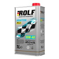 Масло мотор. ROLF KRAFTON P5 U API CI-4/SL SAE 10W40 (1 л) Пластик 1*12 Масло мотор. ROLF KRAFTON P5 U API CI-4/SL SAE 10W40 (1 л) Пластик 1*12