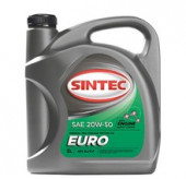 Масло мотор. 20W50 Sintoil EURO API SJ/CF  (4л) 1*4шт