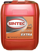 Масло мотор. SINTEC EXTRA LIFE 2000 SAE 20W-50 API SJ/CF 5л Масло мотор. SINTEC EXTRA LIFE 2000 SAE 20W-50 API SJ/CF 5л