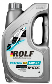 Масло мотор.  10W40 ROLF KRAFTON P5 U API CI-4/SL   (4 л) Пластик 1*4