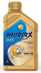 Масло моторное MIRAX MX5 10W40 ACEA A3/B4 API SL/CF (1л) Масло моторное MIRAX MX5 10W40 ACEA A3/B4 API SL/CF (1л)
