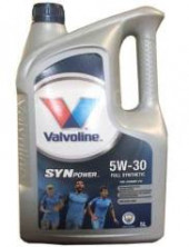 Масло моторное синт. Valvoline SYNPOWER FE 5W30 5л Масло моторное синт. Valvoline SYNPOWER FE 5W30 5л