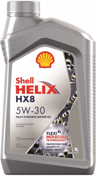 Масло мотор. 5w-30 Shell Helix HX8 Synthetic 1 л. Масло мотор. 5w-30 Shell Helix HX8 Synthetic 1 л.