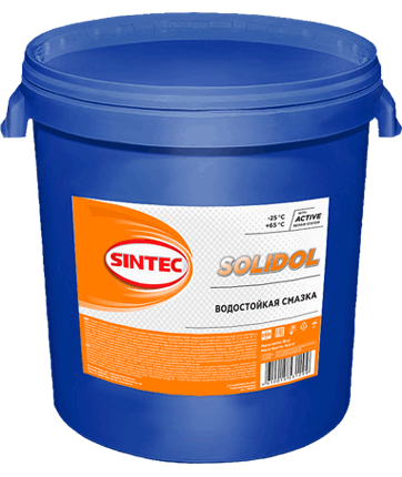 Смазка Солидол-Ж Sintec (18 кг) (1*1шт) Смазка Солидол-Ж Sintec (18 кг) (1*1шт)