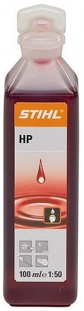 STIHL Присадка к топливу, масло 2-х тактное STIHL HP 1:50, 100мл. STIHL Присадка к топливу, масло 2-х тактное STIHL HP 1:50, 100мл.