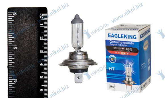 Лампа Н7 12 V 55 EAGLEKING в уп. Лампа Н7 12 V 55 EAGLEKING в уп.