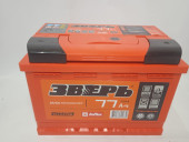 Аккумулятор 6 СТ - 77 ЗВЕРЬ ( п.т.750А) евро