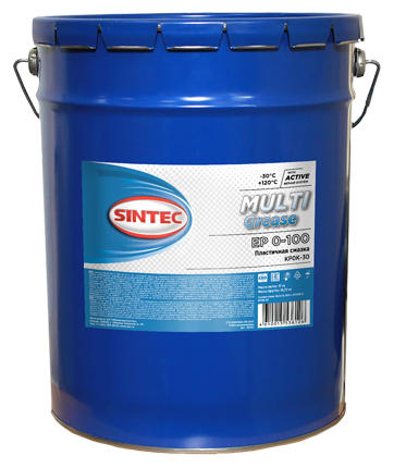Смазка EP 0-100 SINTEC MULTI GREASE (17кг) Смазка EP 0-100 SINTEC MULTI GREASE (17кг)