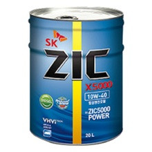 ZIC масло моторное X5000 Diesel SAE 10w40 API CI-4 20л ZIC масло моторное X5000 Diesel SAE 10w40 API CI-4 20л