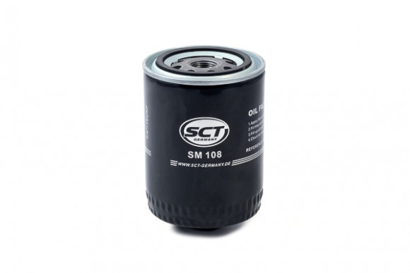Фильтр масляный SCT SM 108-VW G3/PASSAT/LT/TRANSPORTER III/AUDI 80/100/A6 1.3D-2.5D