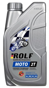 Масло мотор.   ROLF MOTO 2T  (п/с) (1 л) пластик 1*12шт