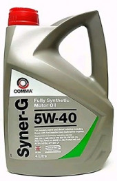 Масло моторн. синтет. 5W40 COMMA SYNER-G (5л.) 1*4 шт. Масло моторн. синтет. 5W40 COMMA SYNER-G (5л.) 1*4 шт.