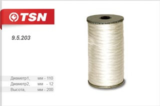 9.5.203 Фильтр масляный намоточный синтетика КАМАЗ 7405 ЕВРО-3 ЕВРО-4 9.5.203 Фильтр масляный намоточный синтетика КАМАЗ 7405 ЕВРО-3 ЕВРО-4