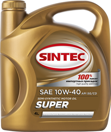 Масло мотор. SINTEC SUPER 3000 SAE 10W40 API SG/CD (5л) АКЦИЯ 5 по цене 4л 1*4шт Масло мотор. SINTEC SUPER 3000 SAE 10W40 API SG/CD (5л) АКЦИЯ 5 по цене 4л 1*4шт