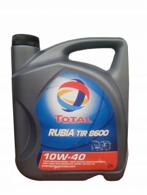 Масло моторное TOTAL Rubia TIR 8600 10W40 CI-4/SL (полусинт)  (5л) 1*3 шт.