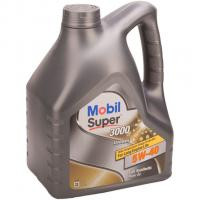 Масло мотор. Mobil  5W40 Super 3000 X1 (4л) 1*4 шт.(Турция)