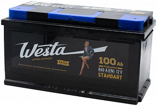 Аккумулятор 6СТ-100 WESTA Black (о.п.850А) 353*175*190 Аккумулятор 6СТ-100 WESTA Black (о.п.850А) 353*175*190
