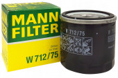Фильтр масляный MANN-FILTER W712/75 Фильтр масляный MANN-FILTER W712/75