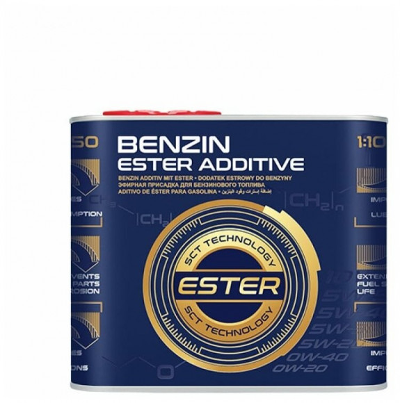 9950 MANNOL BENZIN ESTER ADDITIVE 250 мл. Эфирная присадка для топлива 9950 MANNOL BENZIN ESTER ADDITIVE 250 мл. Эфирная присадка для топлива