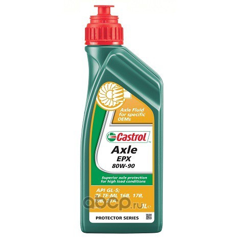 Масло трансм. 80W90 Castrol Axle EPX GL-5 (1л) Масло трансм. 80W90 Castrol Axle EPX GL-5 (1л)