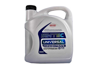 Антифриз A-75 Sintec UNIVERSAL G11 концентрат (синий)  (5 кг) 1*4шт