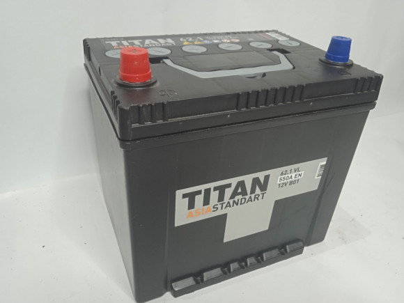 Аккумулятор 6ст- 62 TITAN ASIA STANDART (п.т. 550A) стандарт Аккумулятор 6ст- 62 TITAN ASIA STANDART (п.т. 550A) стандарт